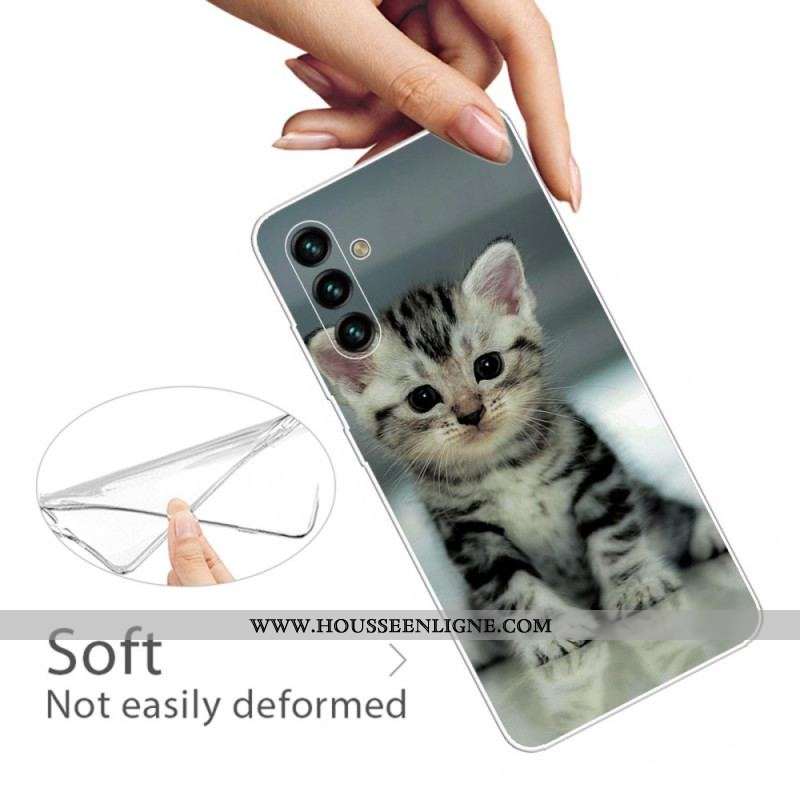 Coque Samsung Galaxy A13 5G / A04s Chaton Chaton