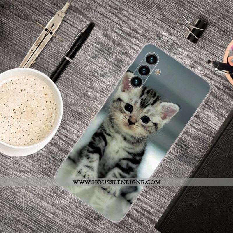 Coque Samsung Galaxy A13 5G / A04s Chaton Chaton