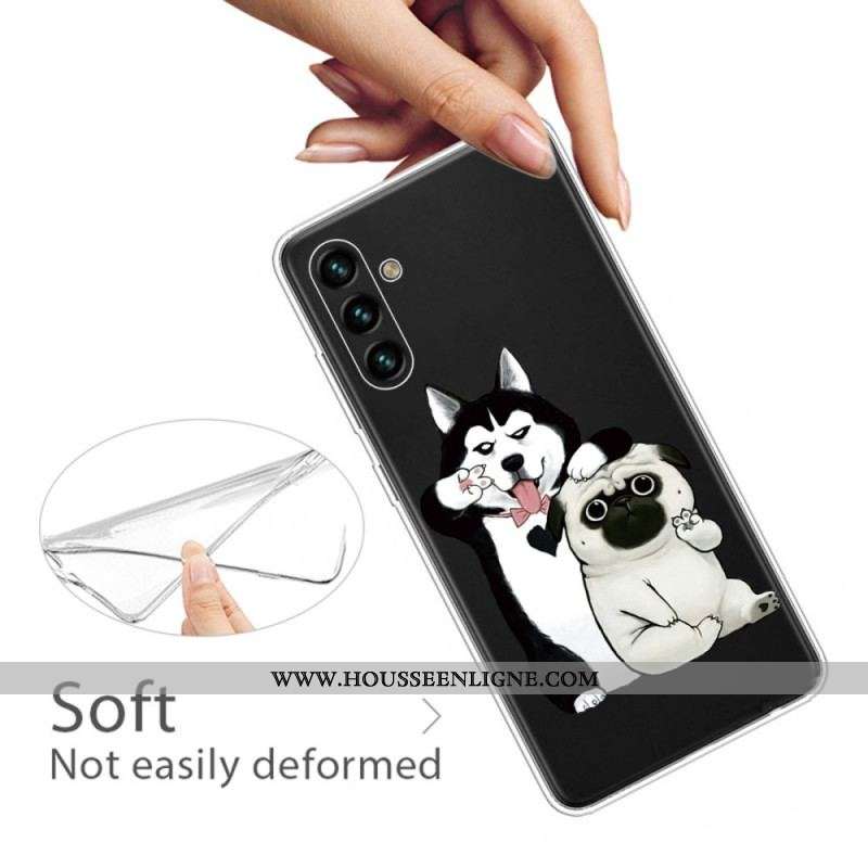 Coque Samsung Galaxy A13 5G / A04s Drôles de Chiens