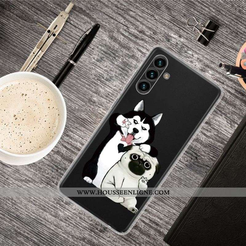 Coque Samsung Galaxy A13 5G / A04s Drôles de Chiens