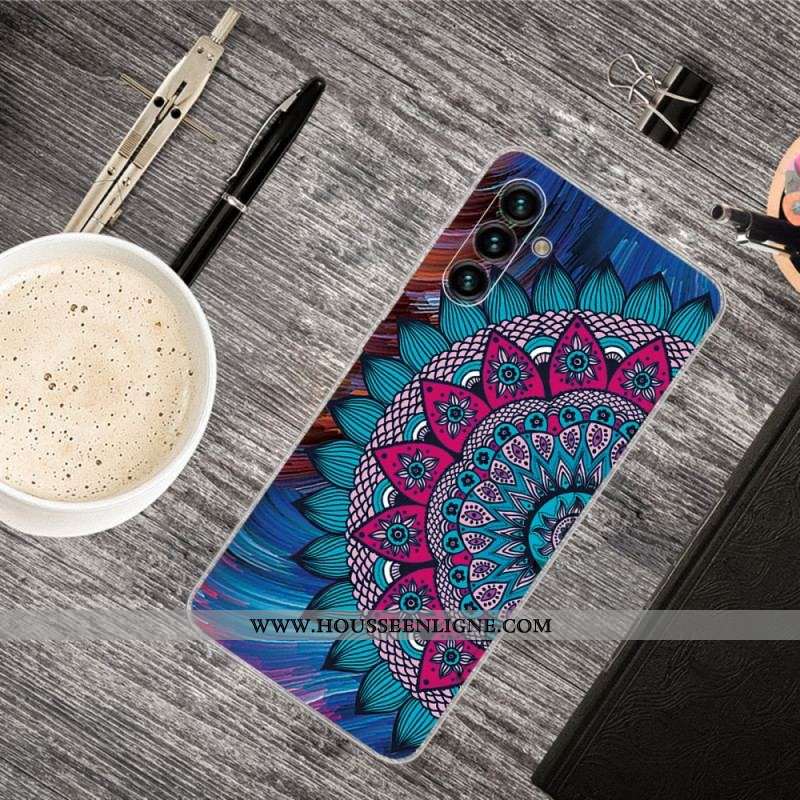 Coque Samsung Galaxy A13 5G / A04s Mandala Coloré