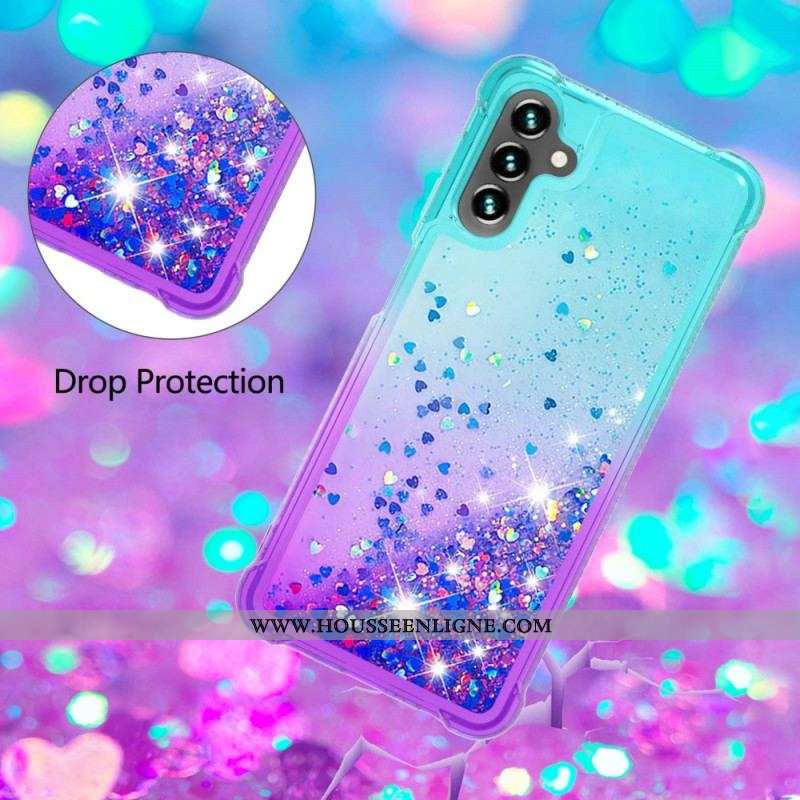 Coque Samsung Galaxy A13 5G / A04s Paillettes Colors