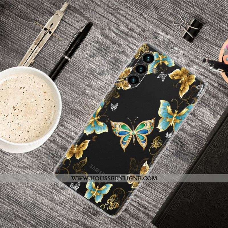 Coque Samsung Galaxy A13 5G / A04s Papillons Design