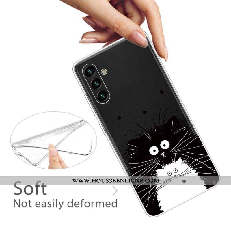 Coque Samsung Galaxy A13 5G / A04s Regarde les Chats