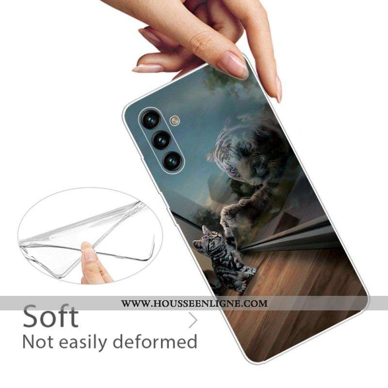 Coque Samsung Galaxy A13 5G / A04s Rêve de Chaton