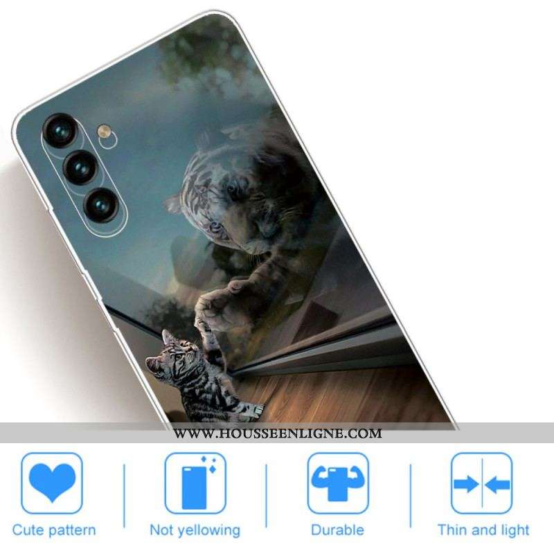 Coque Samsung Galaxy A13 5G / A04s Rêve de Chaton