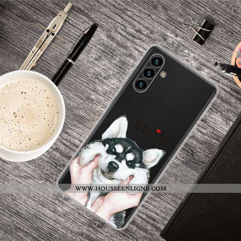 Coque Samsung Galaxy A13 5G / A04s Smile Dog