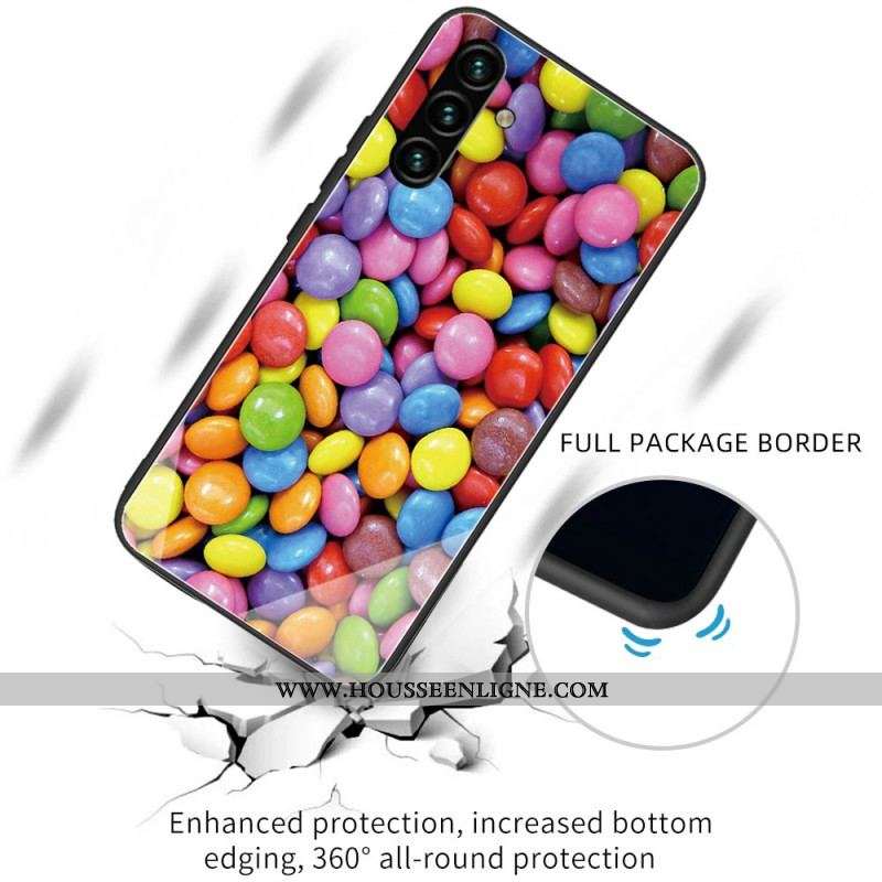 Coque Samsung Galaxy A13 5G / A04s Verre Trempé Bonbons