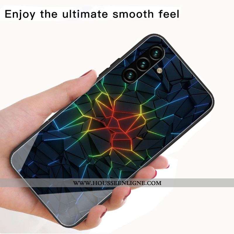 Coque Samsung Galaxy A13 5G / A04s Verre Trempé Geometry