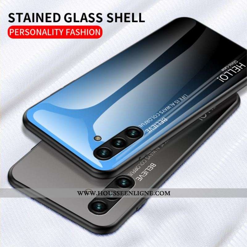 Coque Samsung Galaxy A13 5G / A04s Verre Trempé Hello