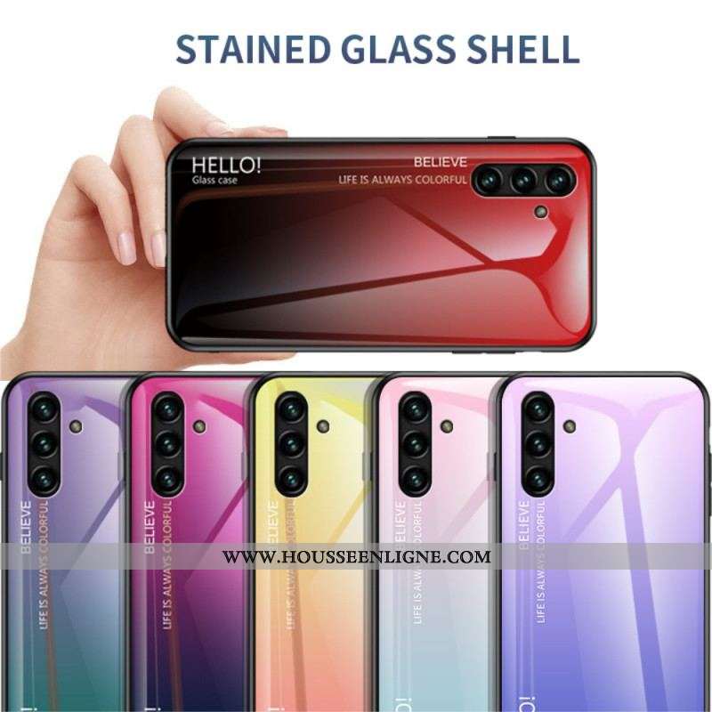 Coque Samsung Galaxy A13 5G / A04s Verre Trempé Hello