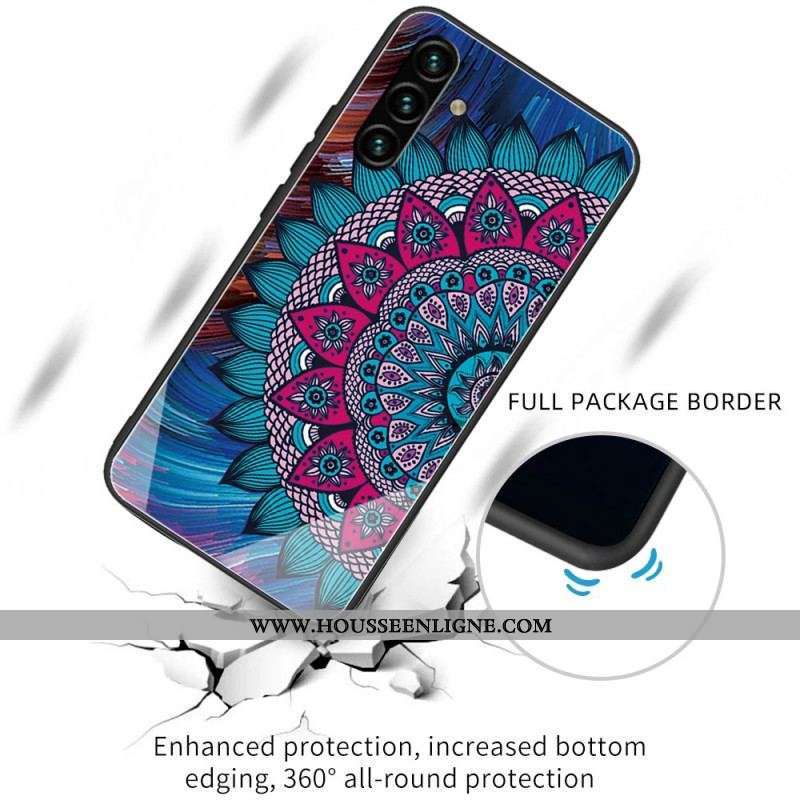 Coque Samsung Galaxy A13 5G / A04s Verre Trempé Mandala