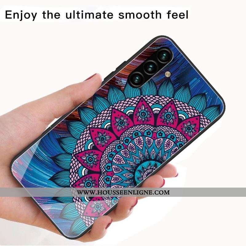 Coque Samsung Galaxy A13 5G / A04s Verre Trempé Mandala