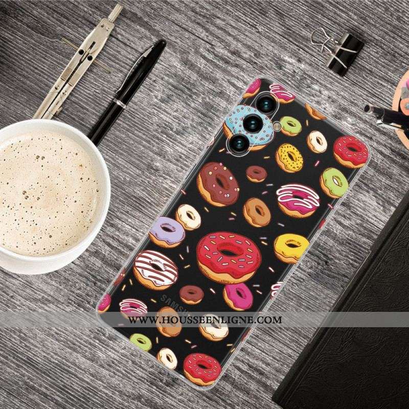 Coque Samsung Galaxy A13 5G / A04s love Donuts