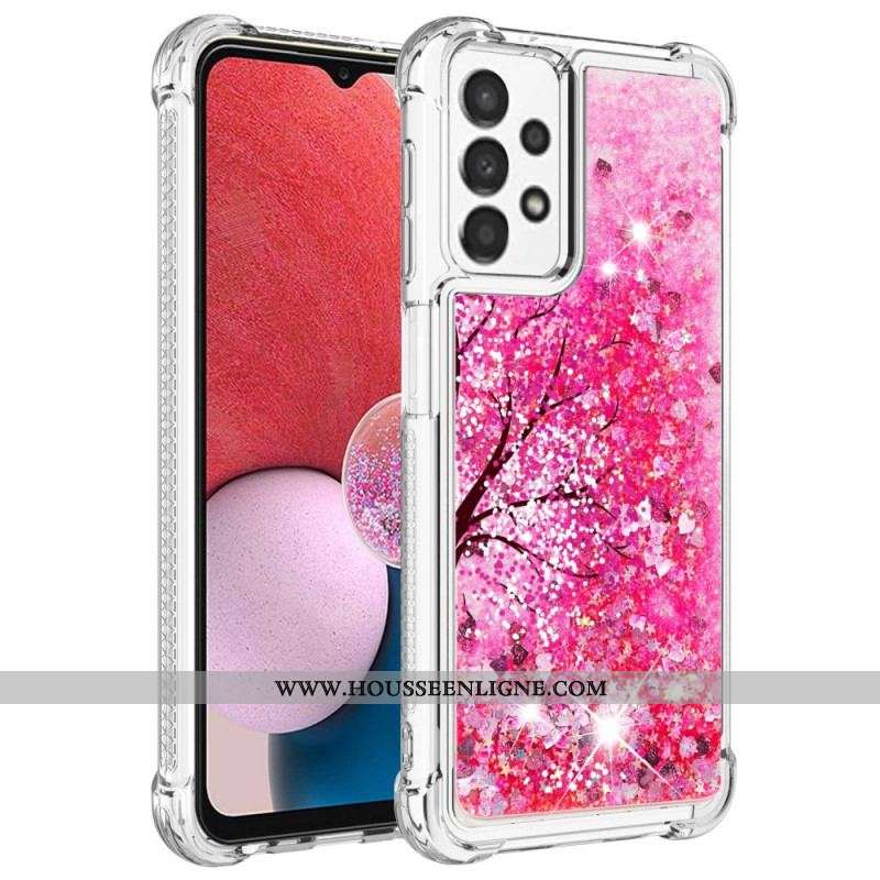 Coque Samsung Galaxy A13 Arbre Paillettes