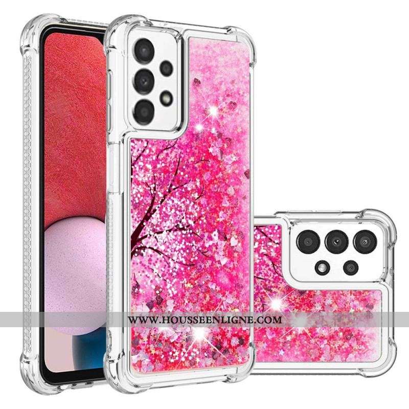 Coque Samsung Galaxy A13 Arbre Paillettes