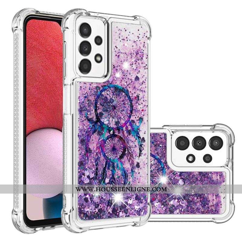 Coque Samsung Galaxy A13 Attrape Rêves Paillettes