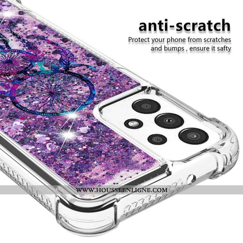 Coque Samsung Galaxy A13 Attrape Rêves Paillettes