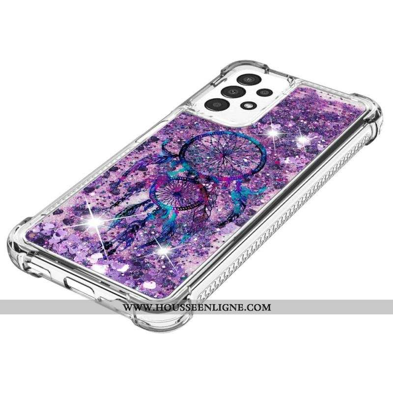 Coque Samsung Galaxy A13 Attrape Rêves Paillettes