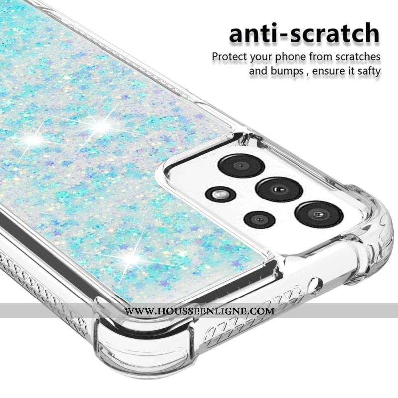 Coque Samsung Galaxy A13 Désires Paillettes