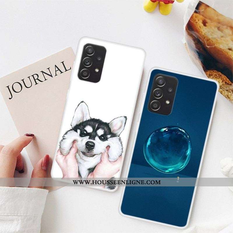 Coque Samsung Galaxy A13 Hamster Sous la Pluie