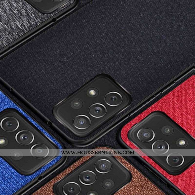 Coque Samsung Galaxy A13 Texture Tissu