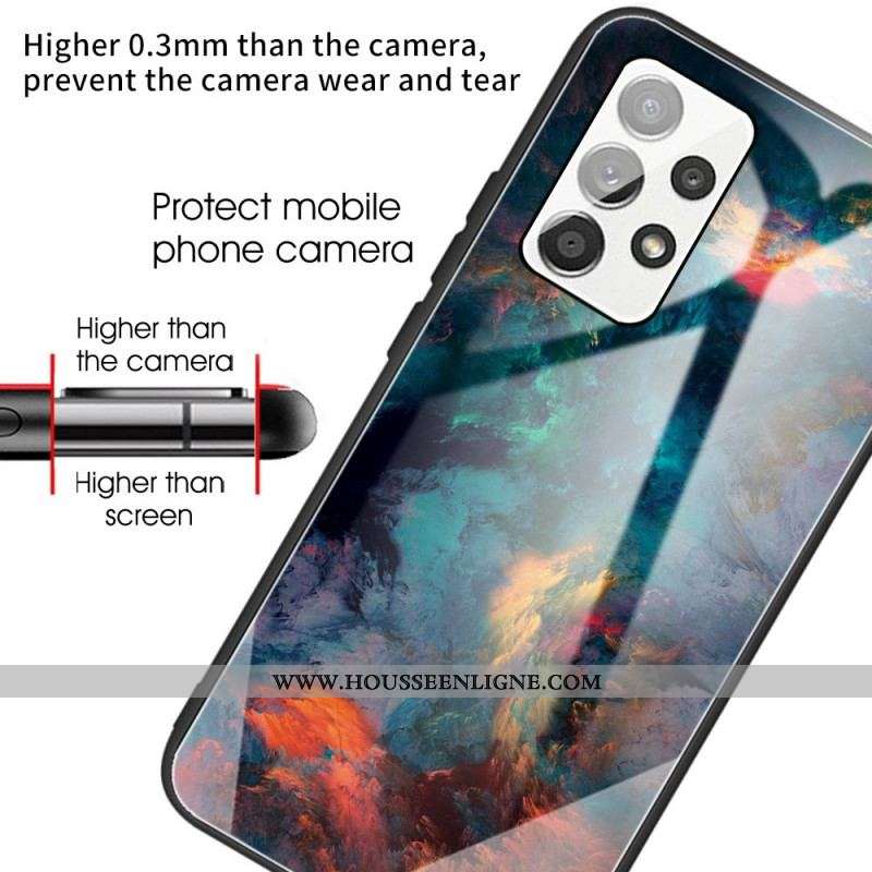 Coque Samsung Galaxy A13 Verre Trempé Ciel