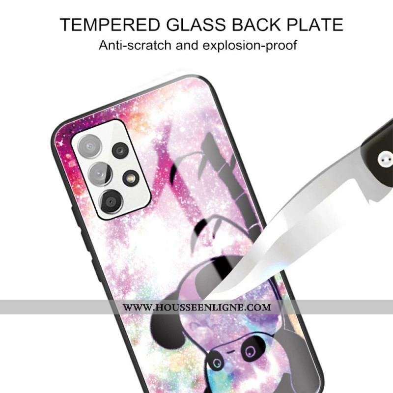 Coque Samsung Galaxy A13 Verre Trempé Panda