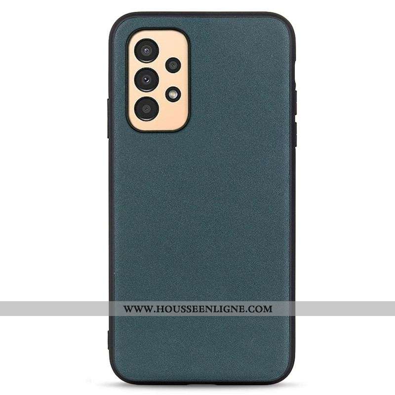 Coque Samsung Galaxy A13 Véritable Cuir