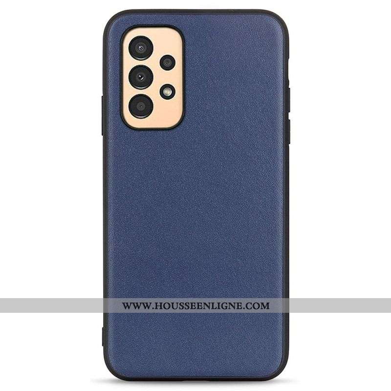 Coque Samsung Galaxy A13 Véritable Cuir