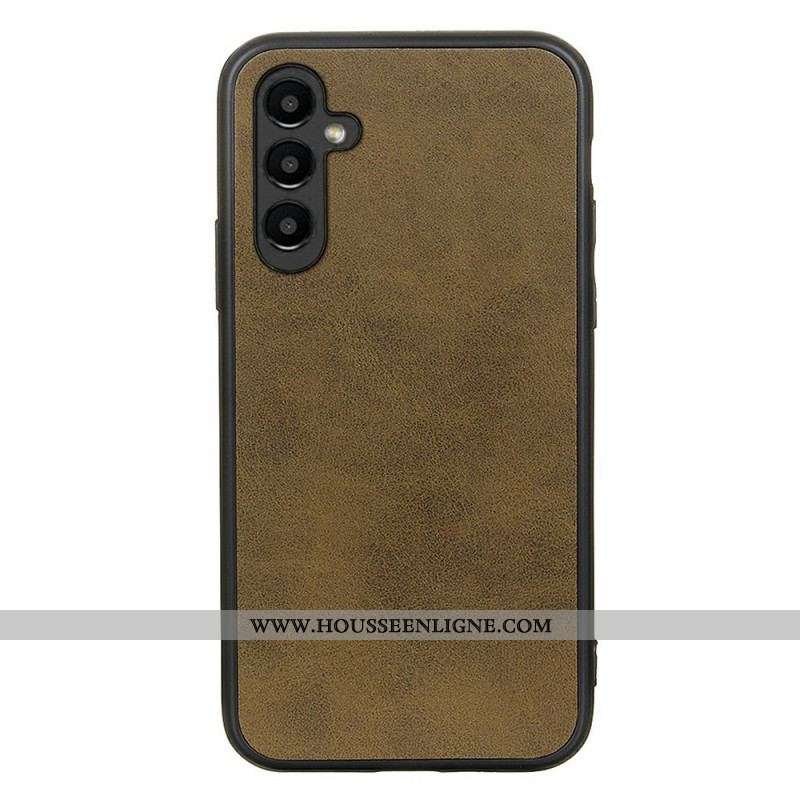 Coque Samsung Galaxy A14 5G / A14 Effet Cuir Look Raffiné