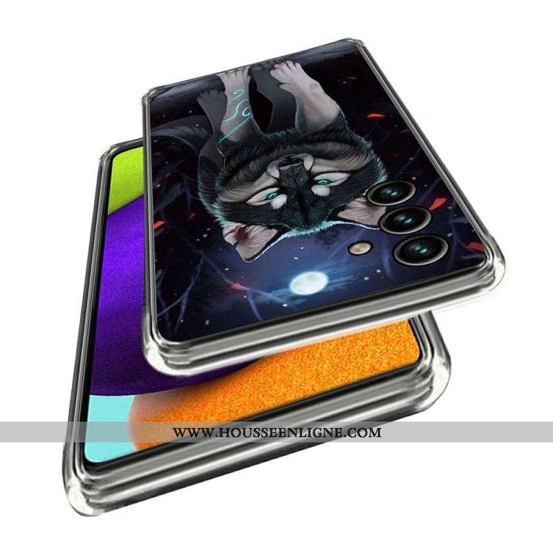 Coque Samsung Galaxy A14 5G / A14 Loup Graphique