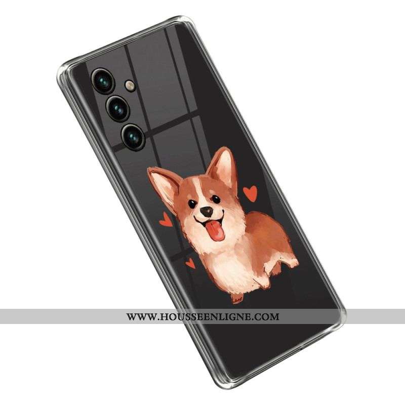 Coque Samsung Galaxy A14 5G / A14 Transparente Chien