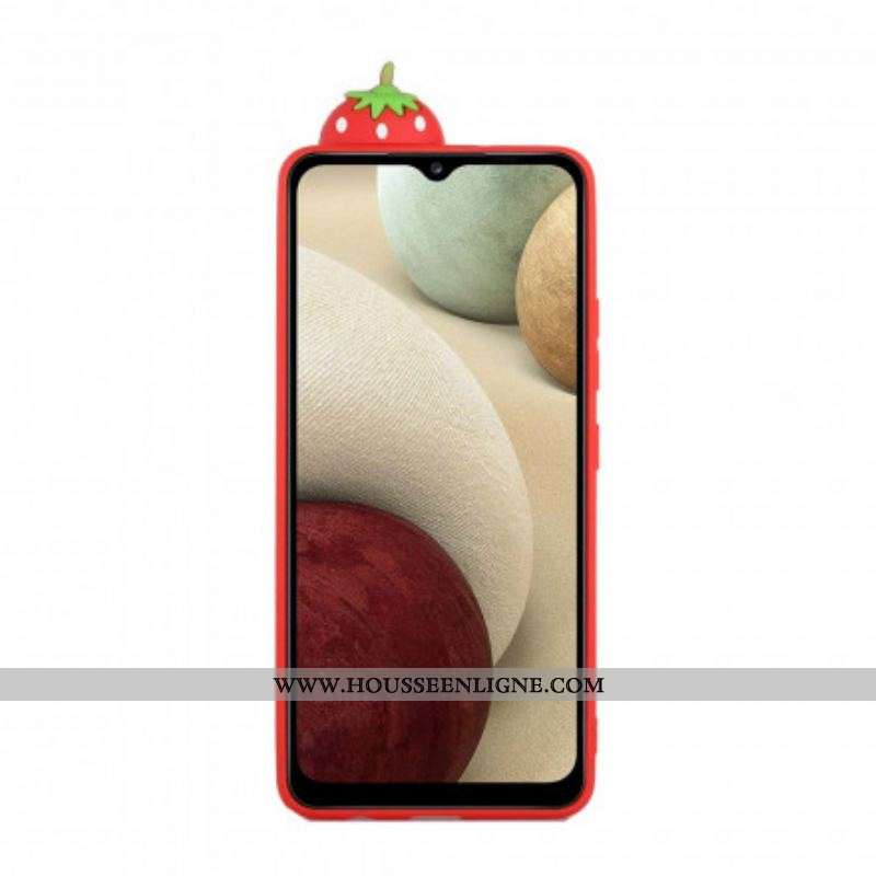 Coque Samsung Galaxy A42 5G La Fraise 3D