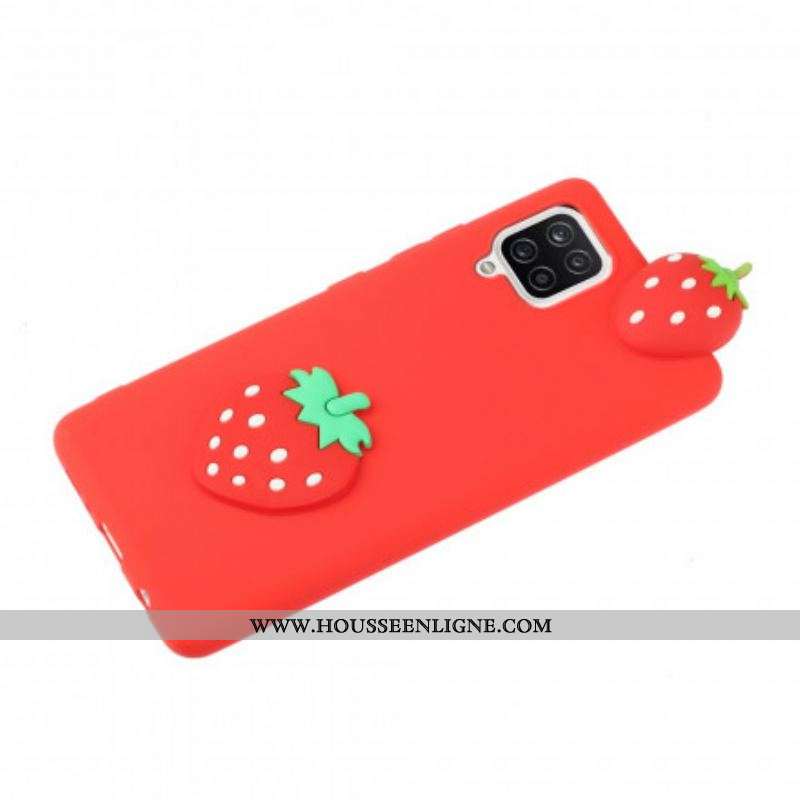 Coque Samsung Galaxy A42 5G La Fraise 3D