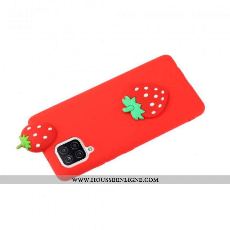 Coque Samsung Galaxy A42 5G La Fraise 3D