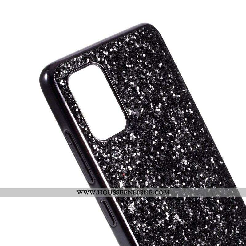 Coque Samsung Galaxy A51 5G Je Suis Paillettes