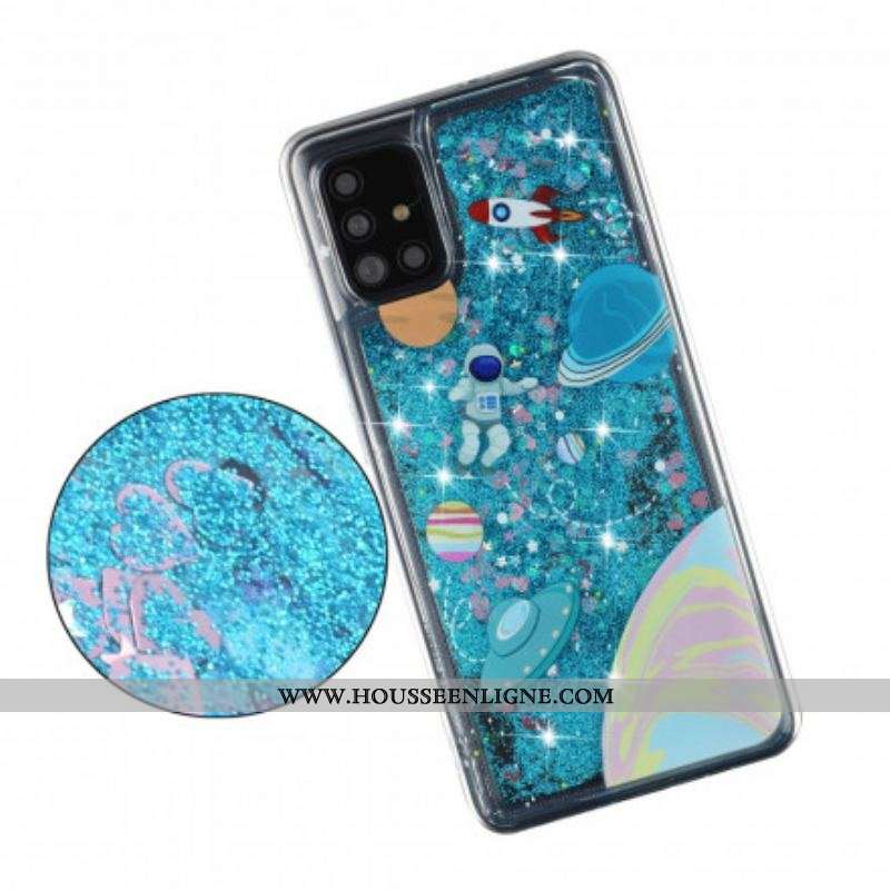 Coque Samsung Galaxy A52 4G / A52 5G / A52s 5G Espace Paillettes