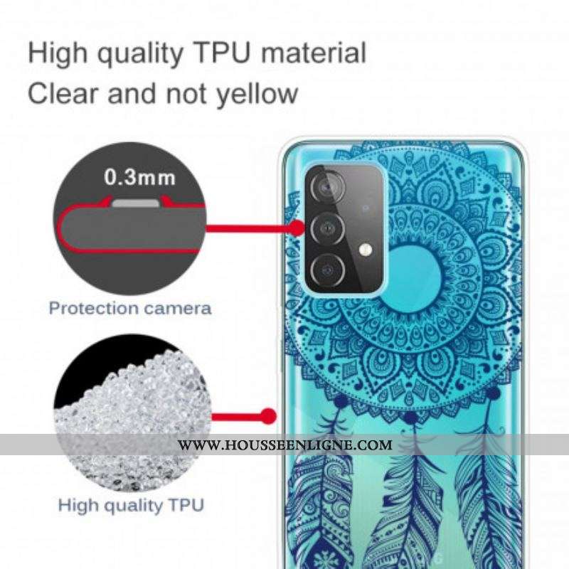 Coque Samsung Galaxy A52 4G / A52 5G / A52s 5G Mandala Floral Unique