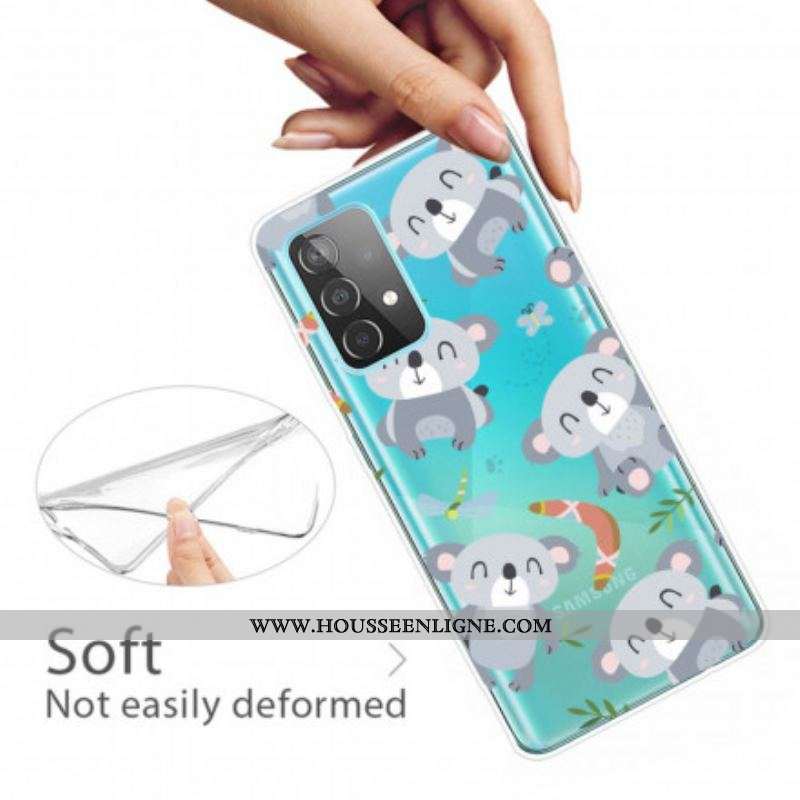 Coque Samsung Galaxy A52 4G / A52 5G / A52s 5G Mignons Koalas