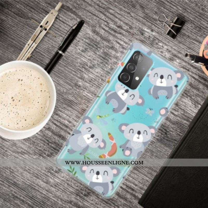 Coque Samsung Galaxy A52 4G / A52 5G / A52s 5G Mignons Koalas