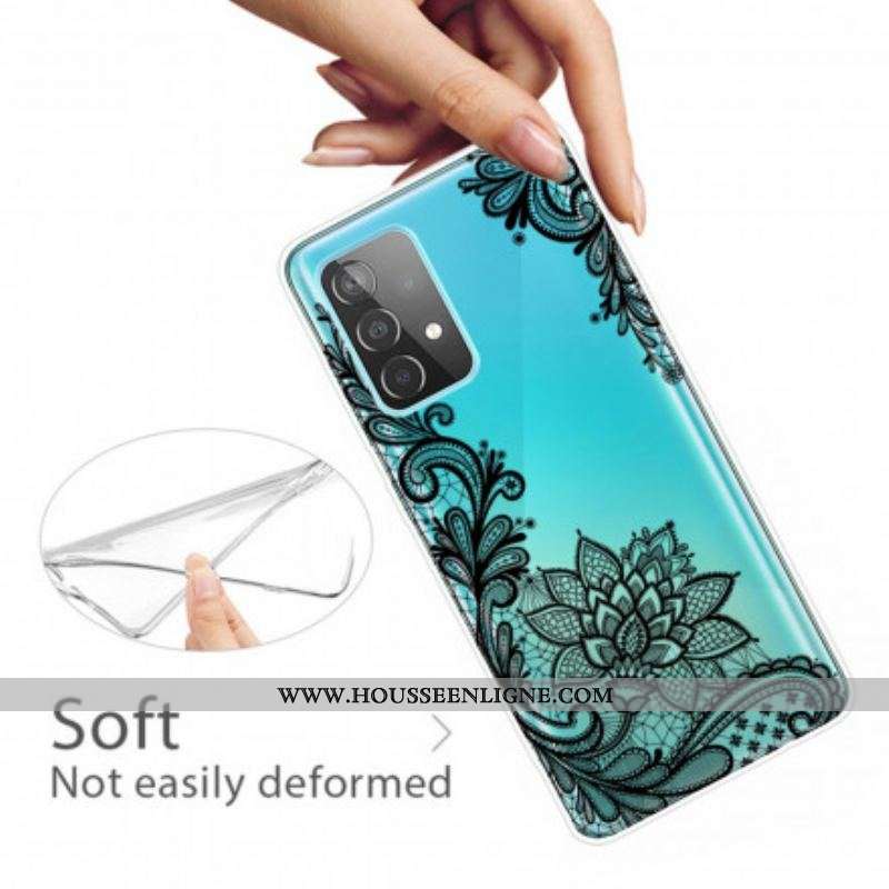 Coque Samsung Galaxy A52 4G / A52 5G / A52s 5G Sublime Dentelle