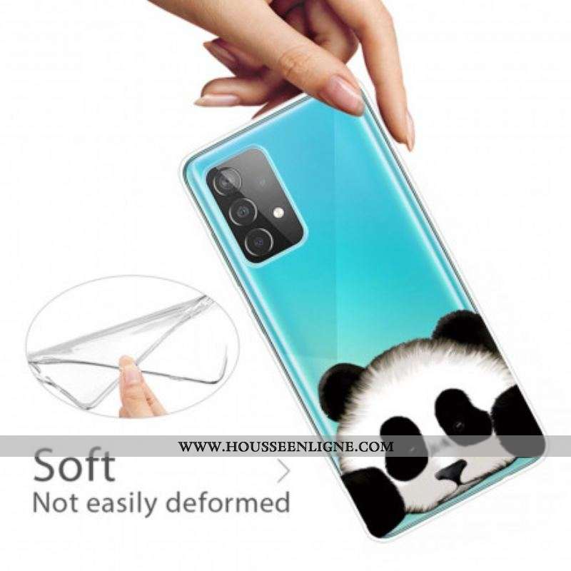 Coque Samsung Galaxy A52 4G / A52 5G / A52s 5G Transparente Panda