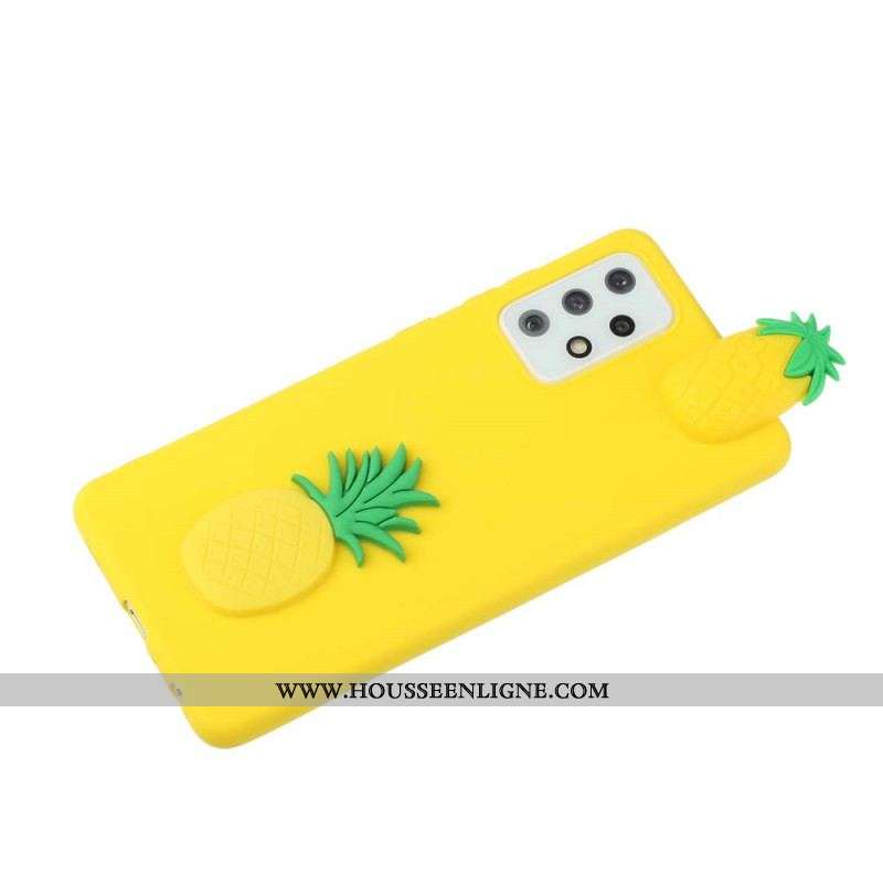 Coque Samsung Galaxy A53 5G Ananas 3D