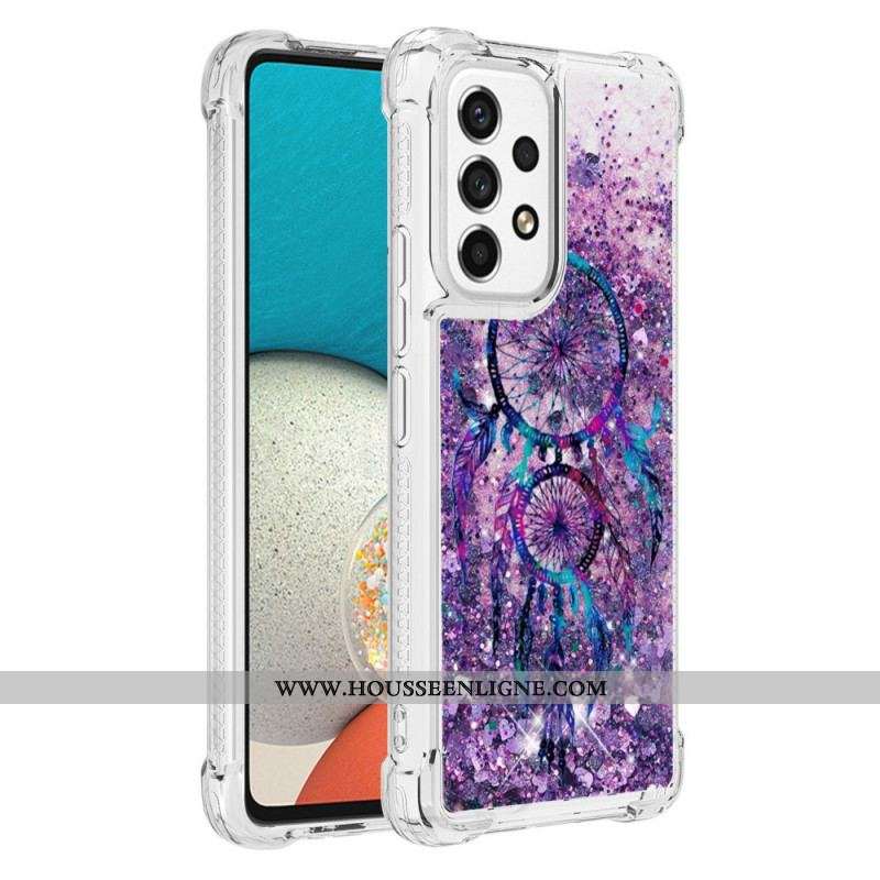 Coque Samsung Galaxy A53 5G Attrape Rêves Paillettes