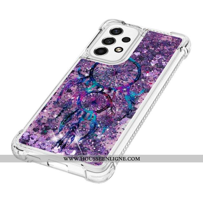 Coque Samsung Galaxy A53 5G Attrape Rêves Paillettes