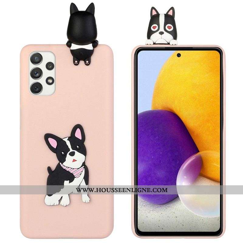 Coque Samsung Galaxy A53 5G Chien 3D