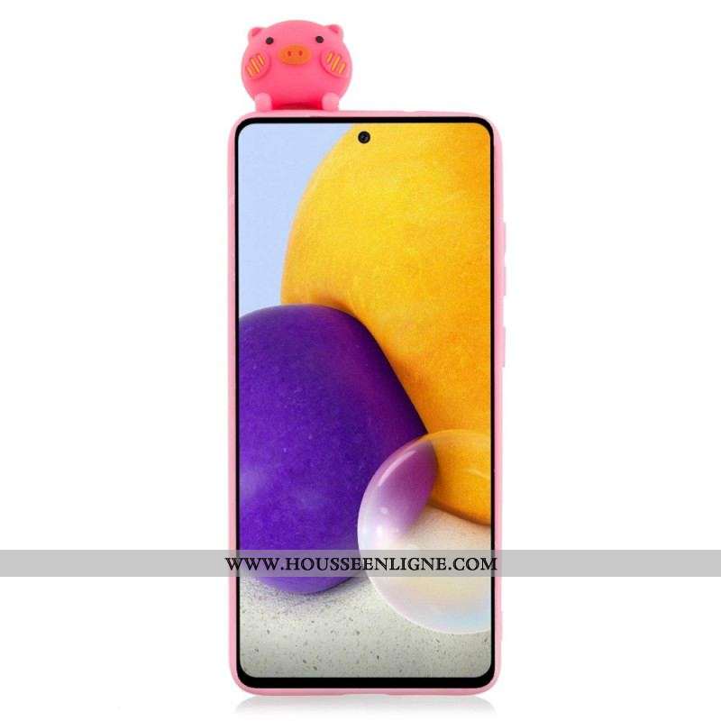 Coque Samsung Galaxy A53 5G Cochon Good Night 3D