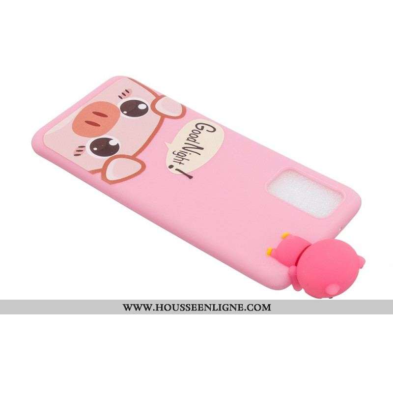 Coque Samsung Galaxy A53 5G Cochon Good Night 3D