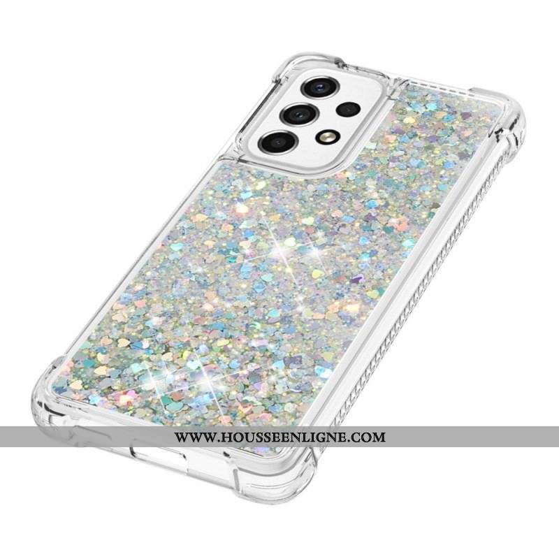 Coque Samsung Galaxy A53 5G Désires Paillettes